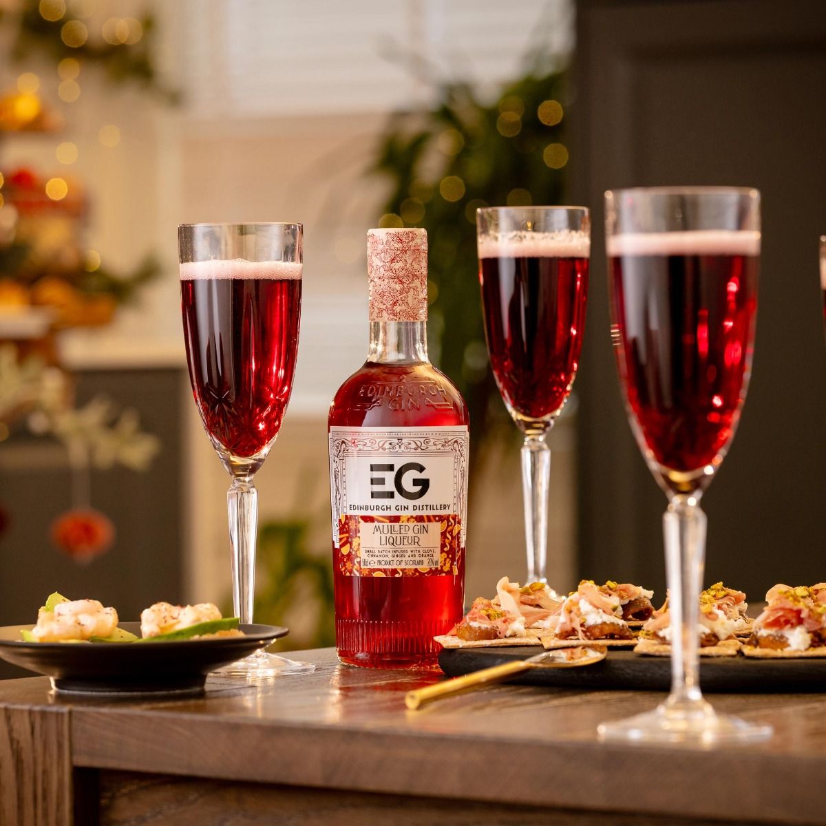 Edinburgh Gin Mulled Gin Liqueur | Festive Spiced Gin